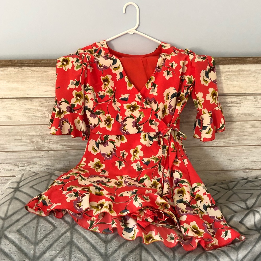 Zara wrap around romper 😍